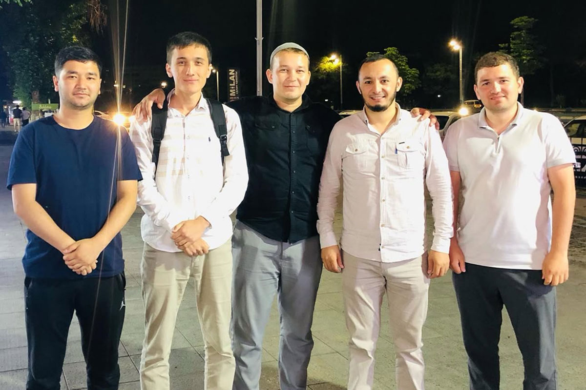 photo with my students